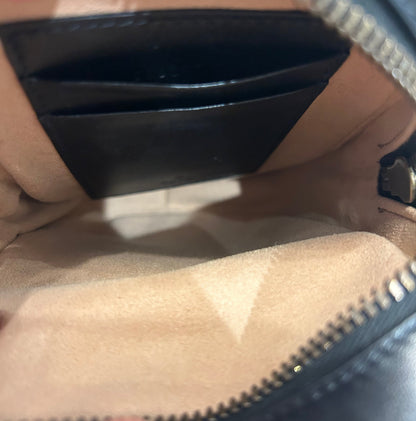 GUCCI Calfskin Matelasse Mini GG Marmont Crossbody