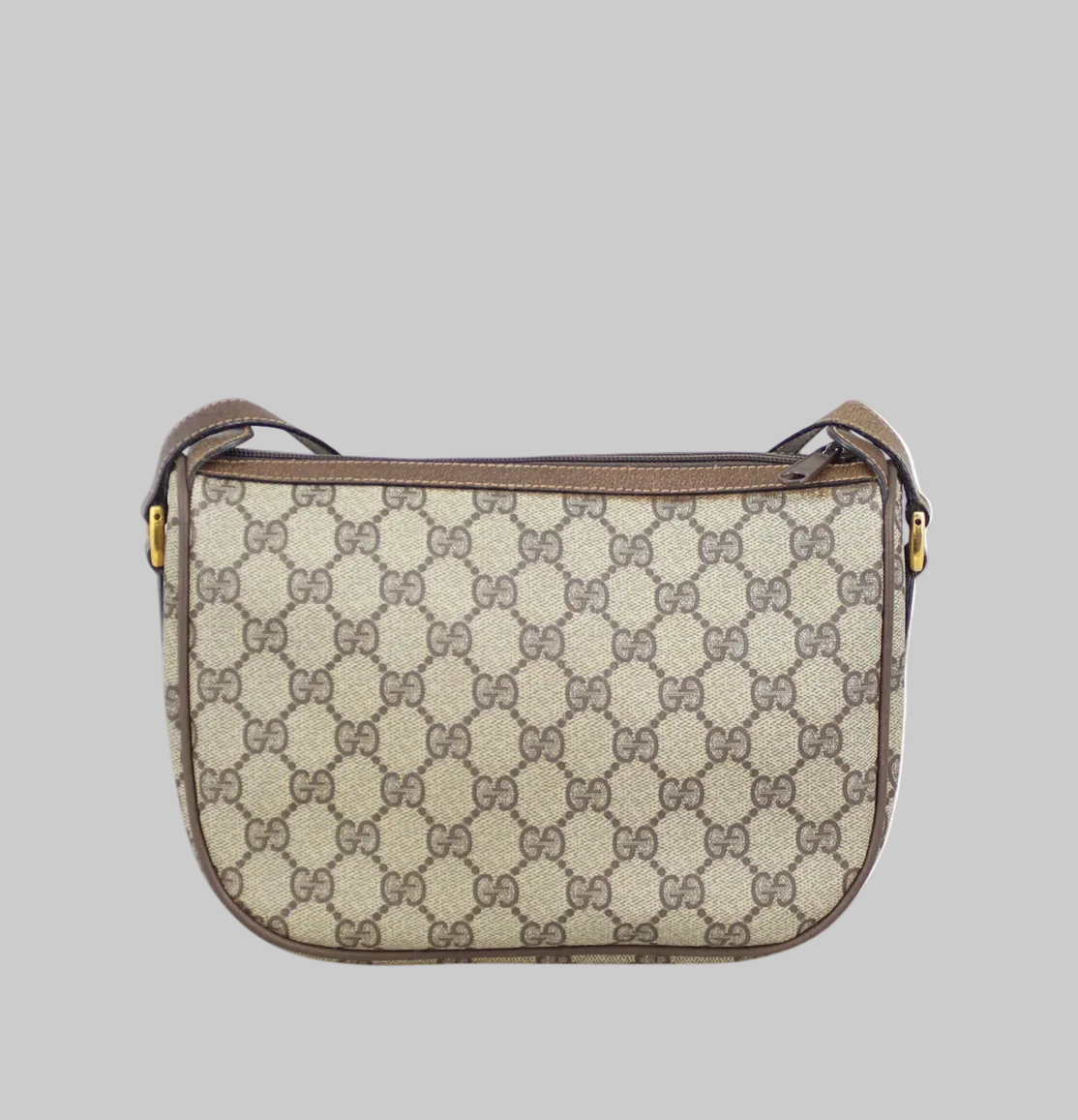 GUCCI GG Web Sherry Line Crossbody Purse