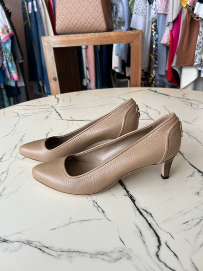 GUCCI 1973 leather pumps - size 38