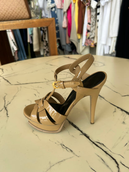 Saint Laurent Tributes sandals - size 35.5