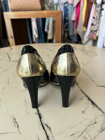 GUCCI Horsebit Bamboo Pumps - size 36.5