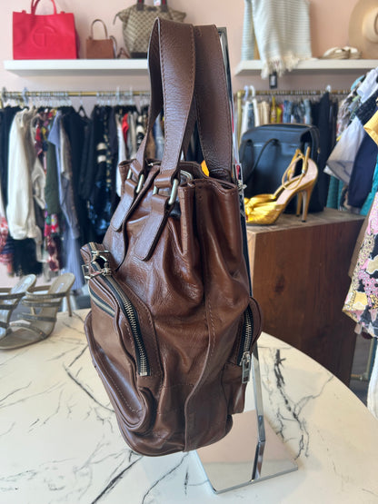 CHLOE Betty Leather Shoulder Tote Bag