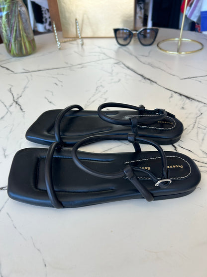 PROENZA SCHOULER Strappy Black Sandal size - 7.5