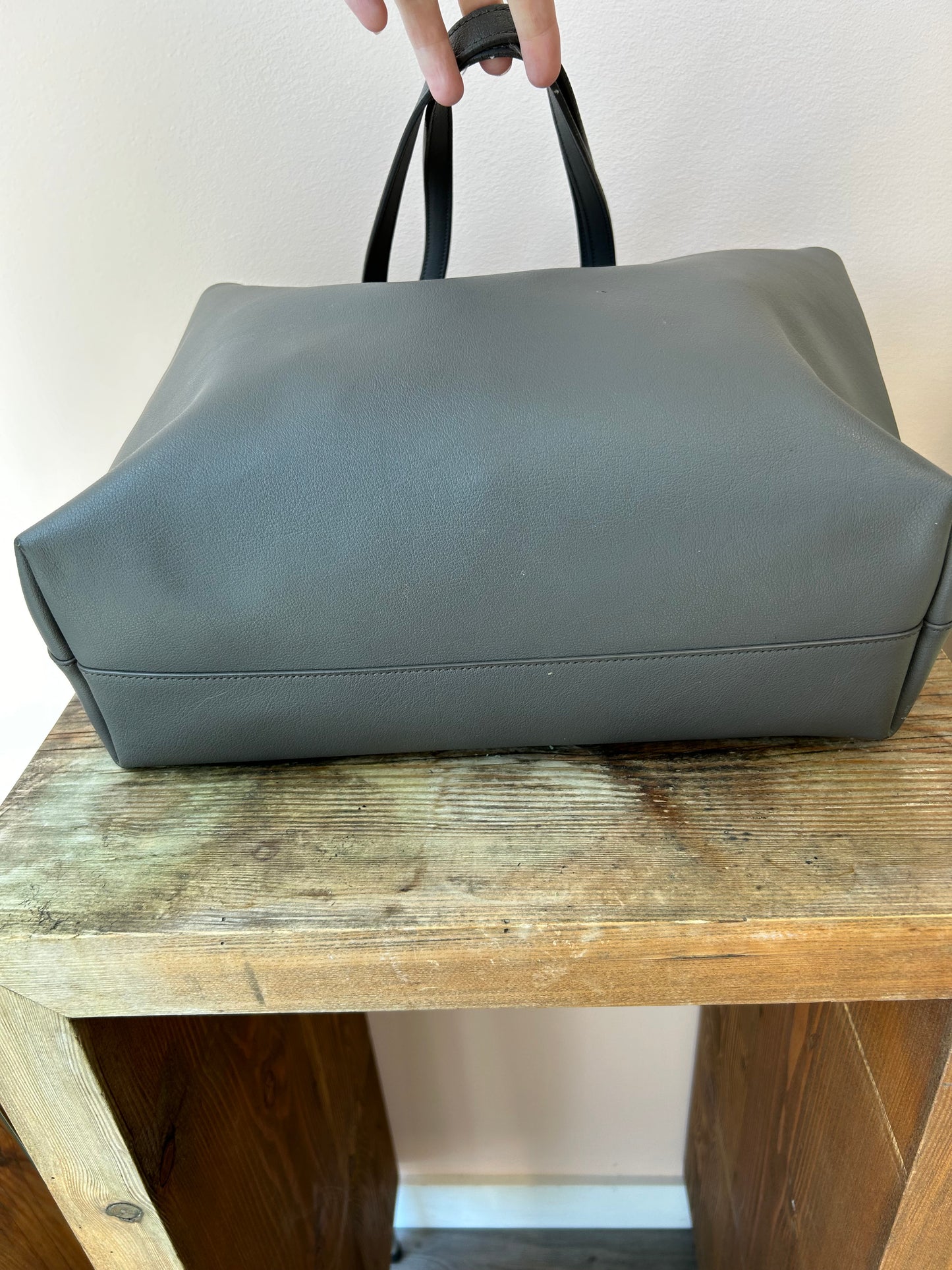 SAINT LAURENT Grey Tote