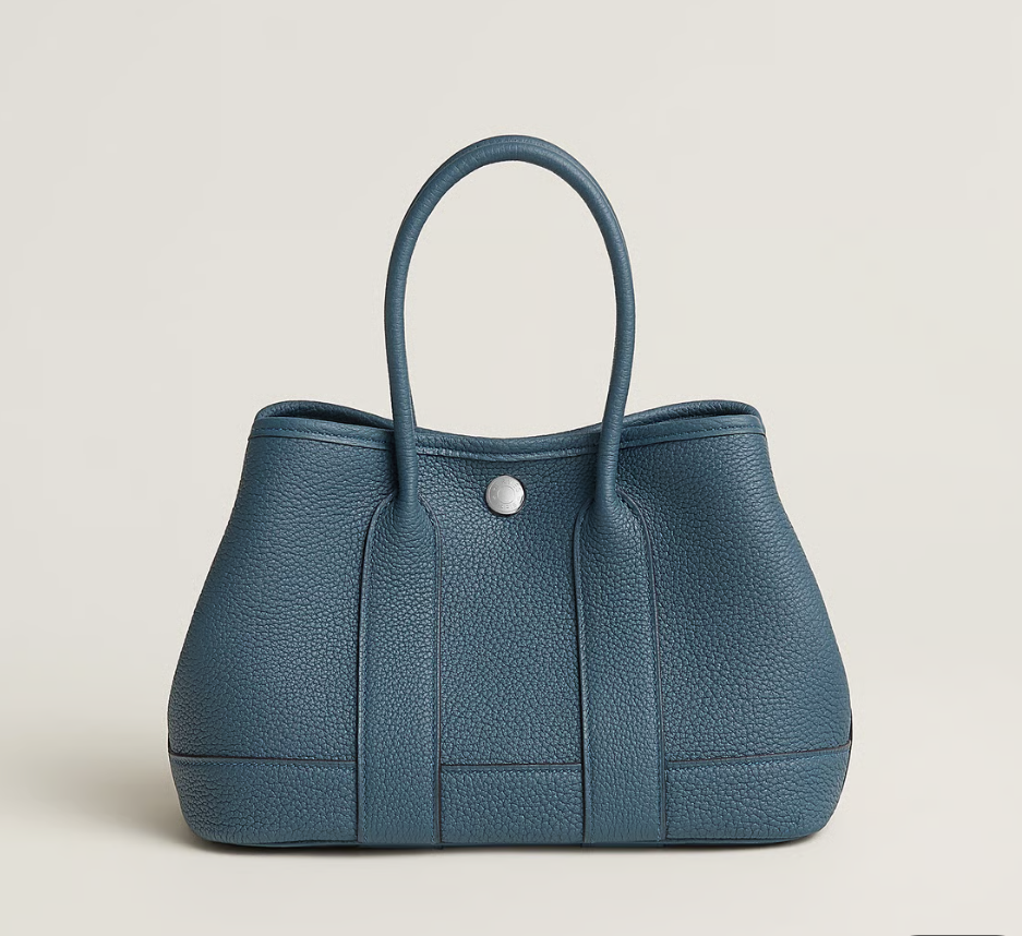 HERMÈS Neo Garden 23 Bag in Bleu Tempête