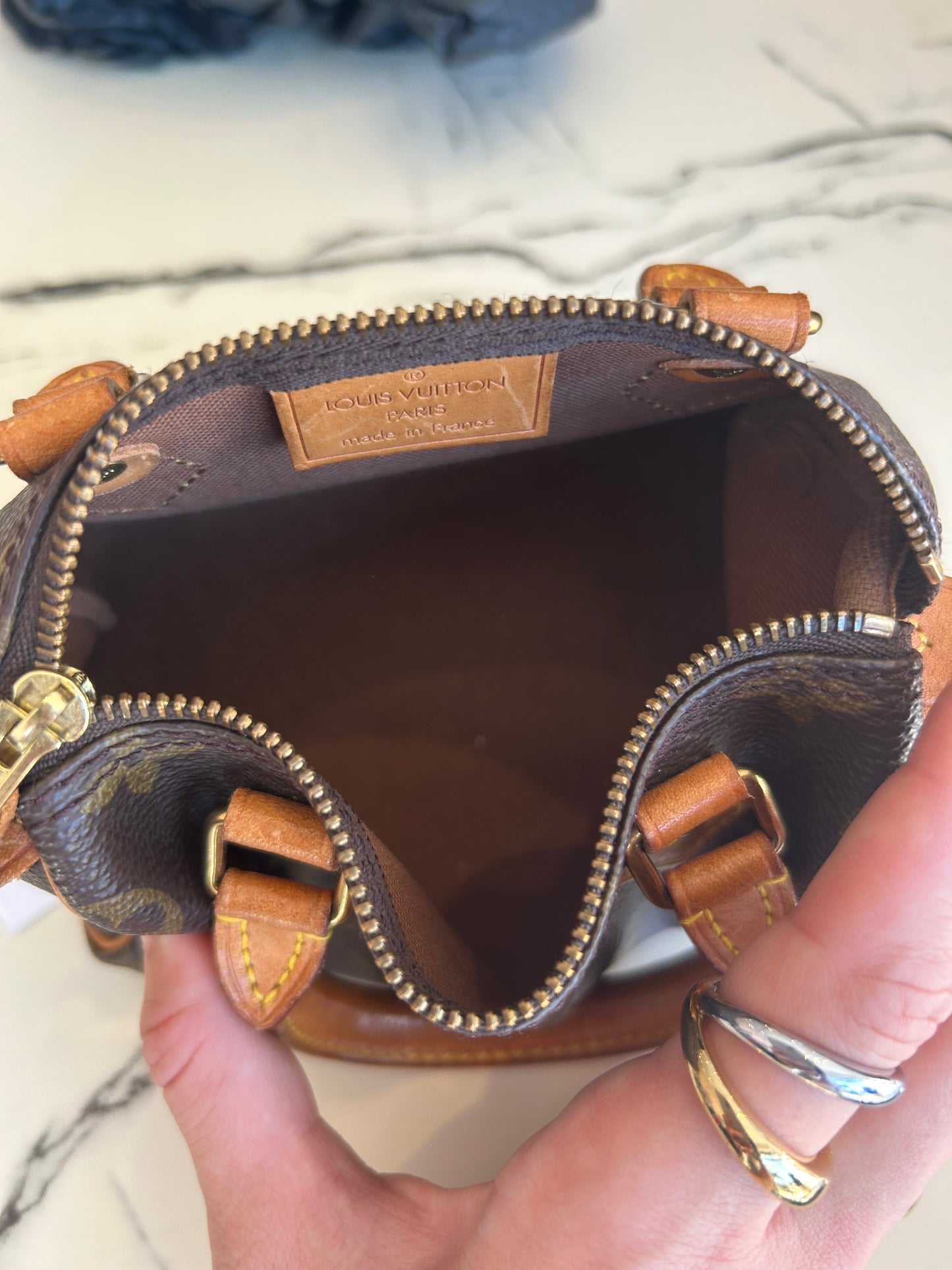 LOUIS VUITTON Nano Speedy Vintage