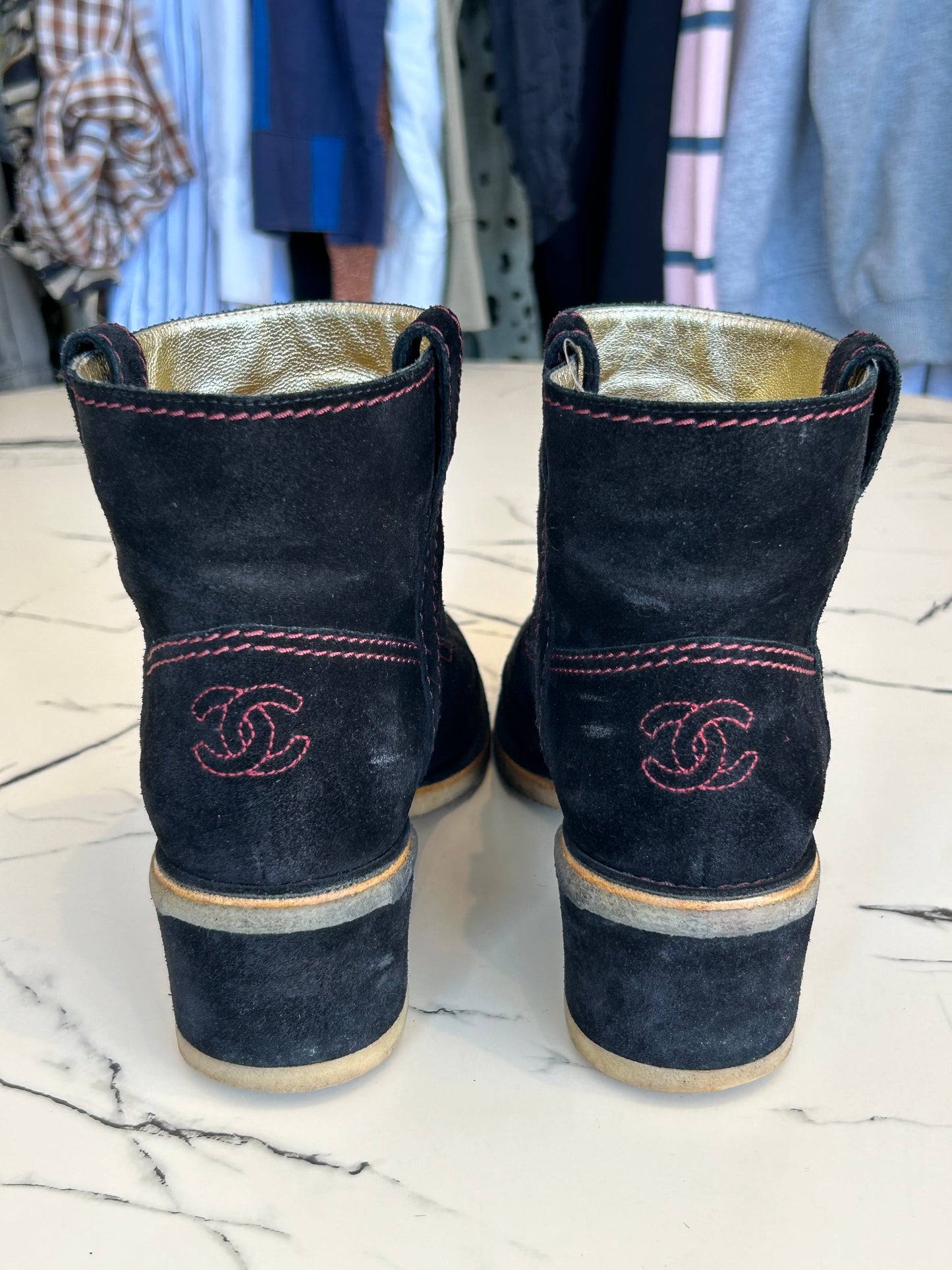 CHANEL Short Boot - Size 36