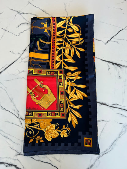 HÈRMES Musique Des Dieux Silk Rare Scarf