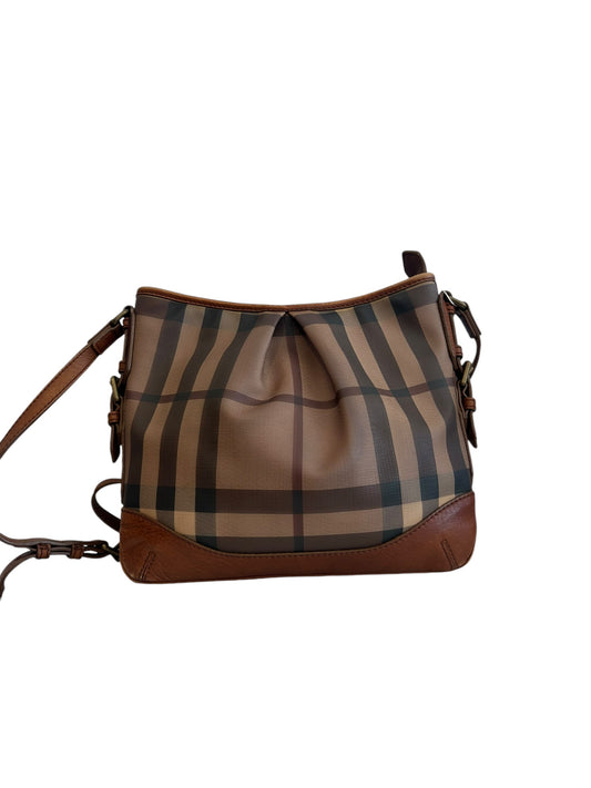 BURBERRY - As Is Wear - Smoke Check Crossbody