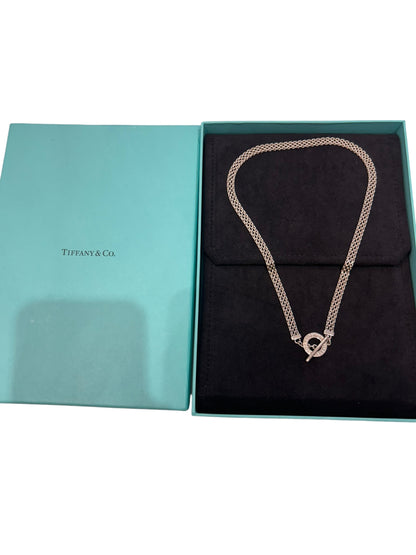 TIFFANY Multi Chain Sterling Silver Necklace