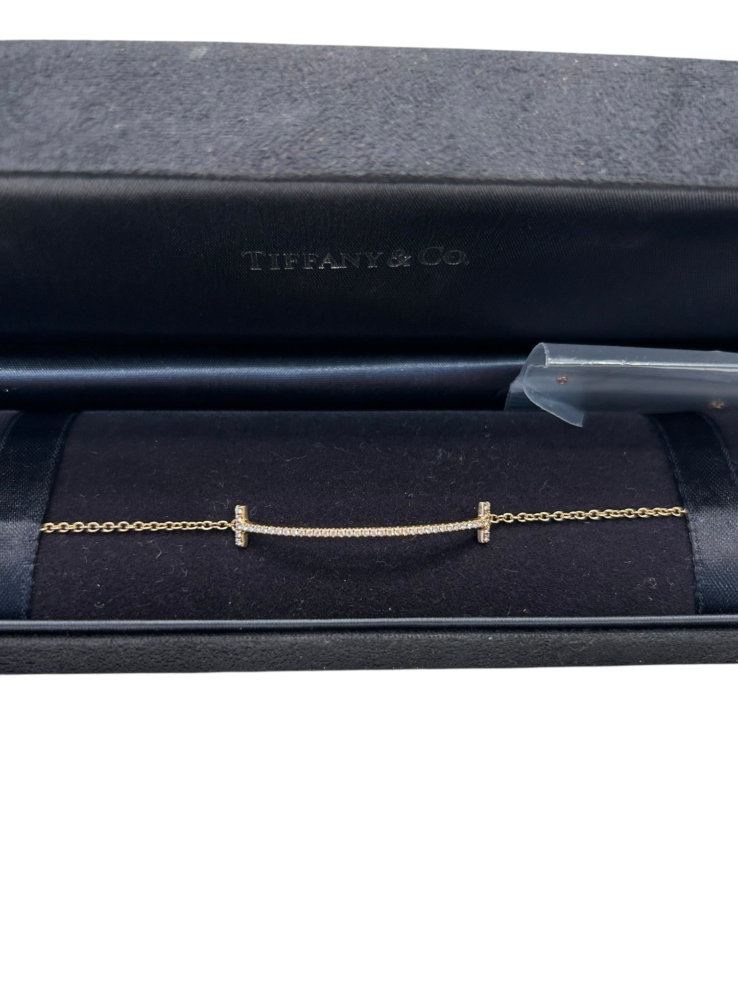 TIFFANY T Smile Bracelet With Diamonds