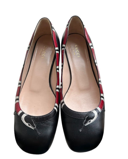 GUCCI King Snake Ballet Flats - Size 37