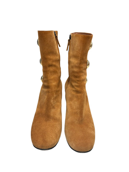 CHLOÈ Suede Boots - Size 39.5