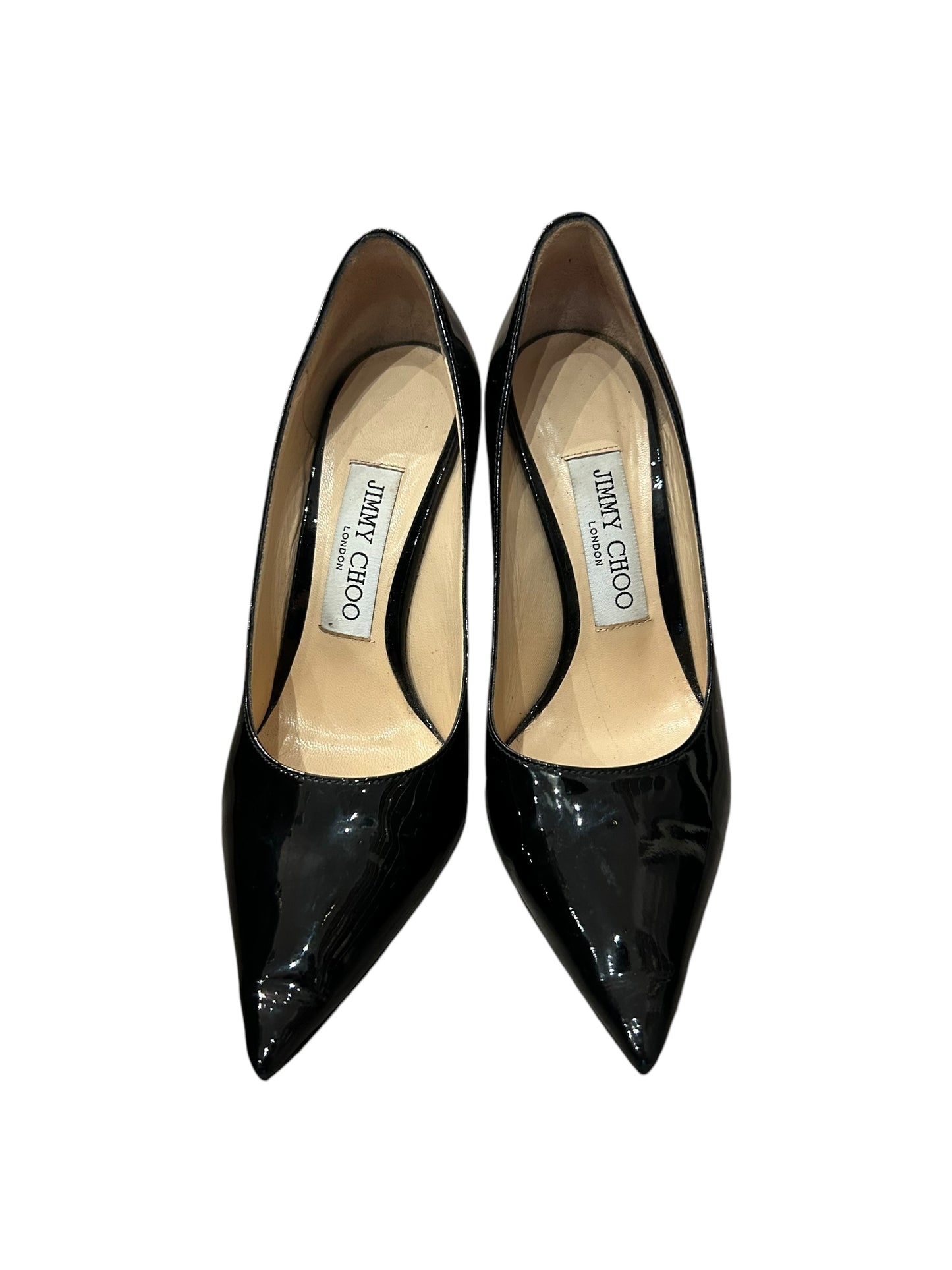 JIMMY CHOO Love Patent Pumps - Size 35