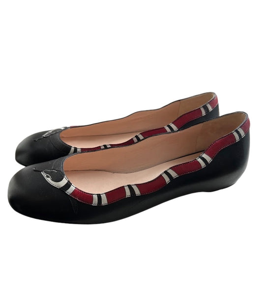 GUCCI King Snake Ballet Flats - Size 37