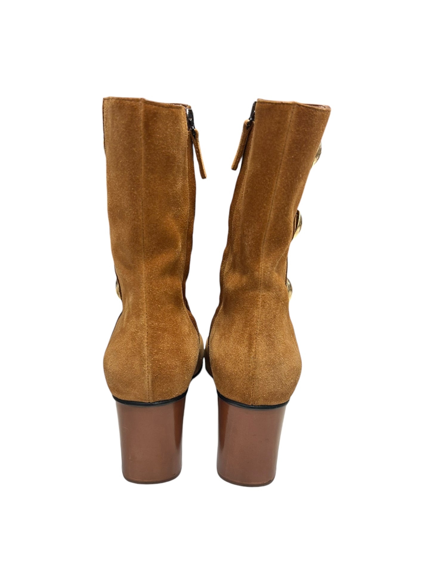 CHLOÈ Suede Boots - Size 39.5