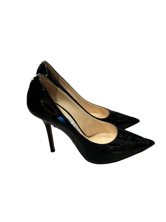 JIMMY CHOO Love Patent Pumps - Size 35