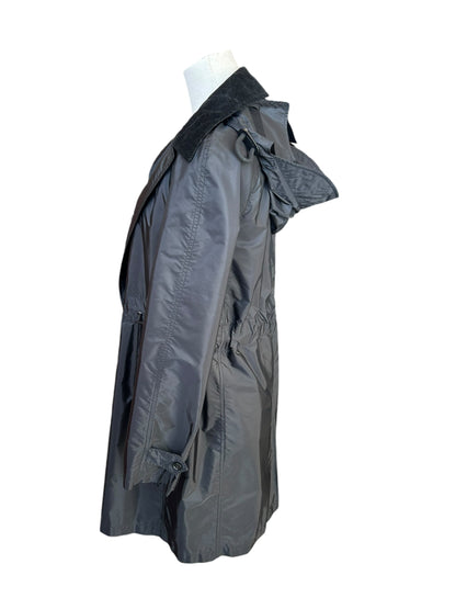 BURBERRY Long Rain Jacket - Size 6