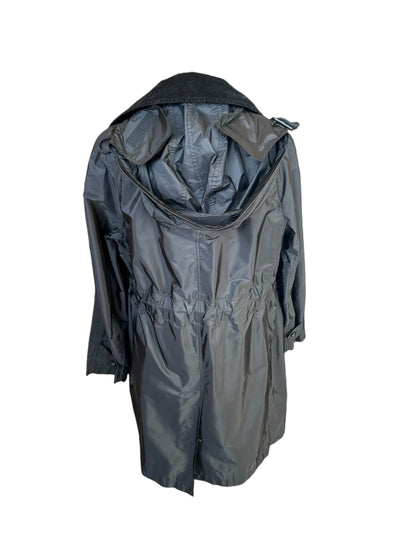 BURBERRY Long Rain Jacket - Size 6