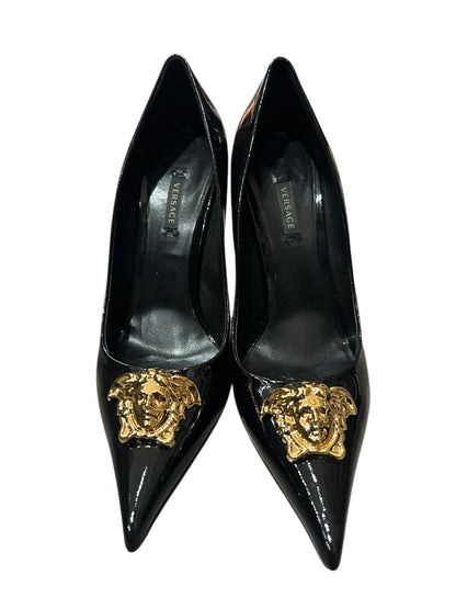 VERSACE Medusa Leather Pumps - Size 39