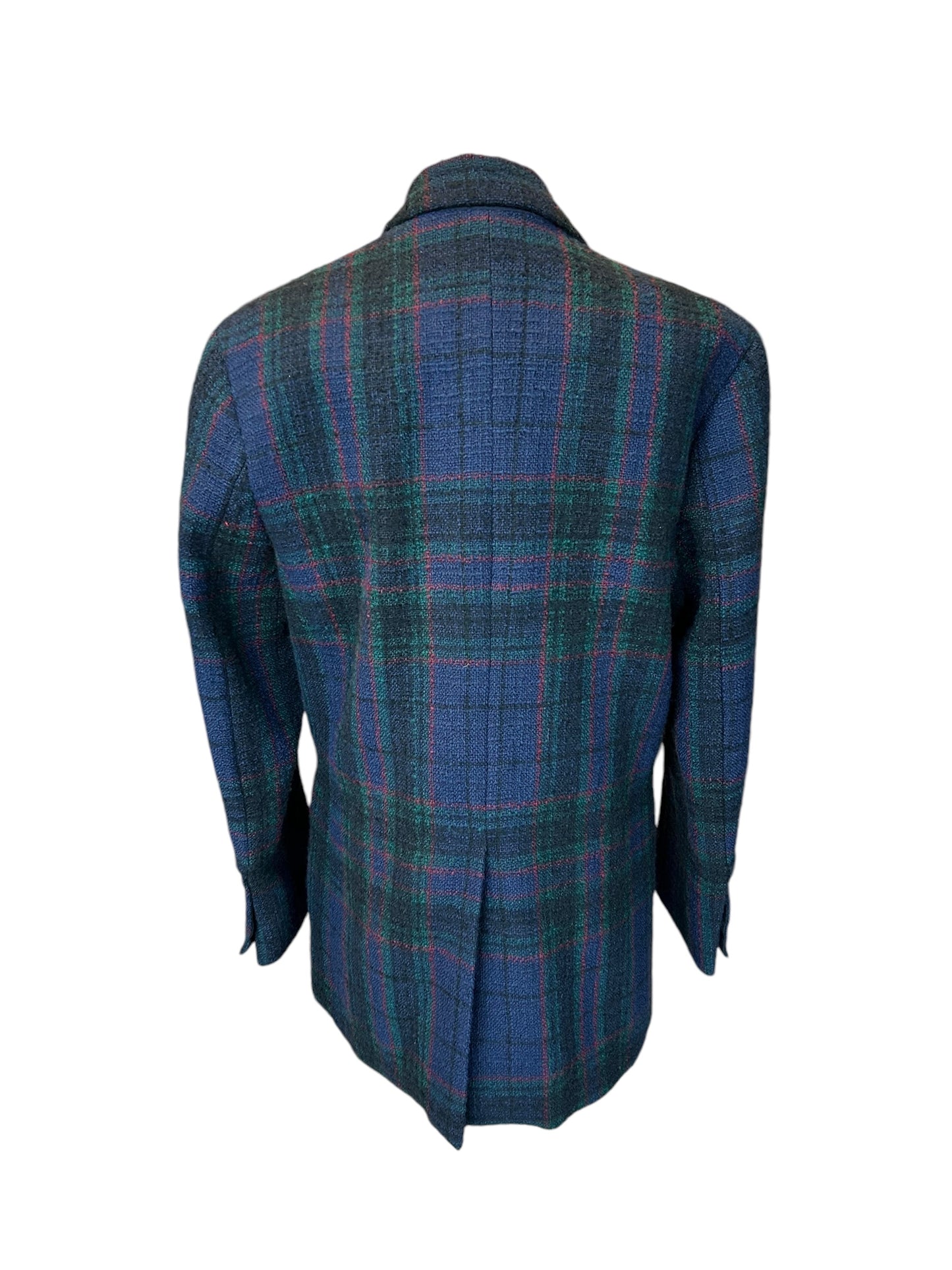 DOROTHEE SCHUMACHER Tweed Plaid Blazer - Size M