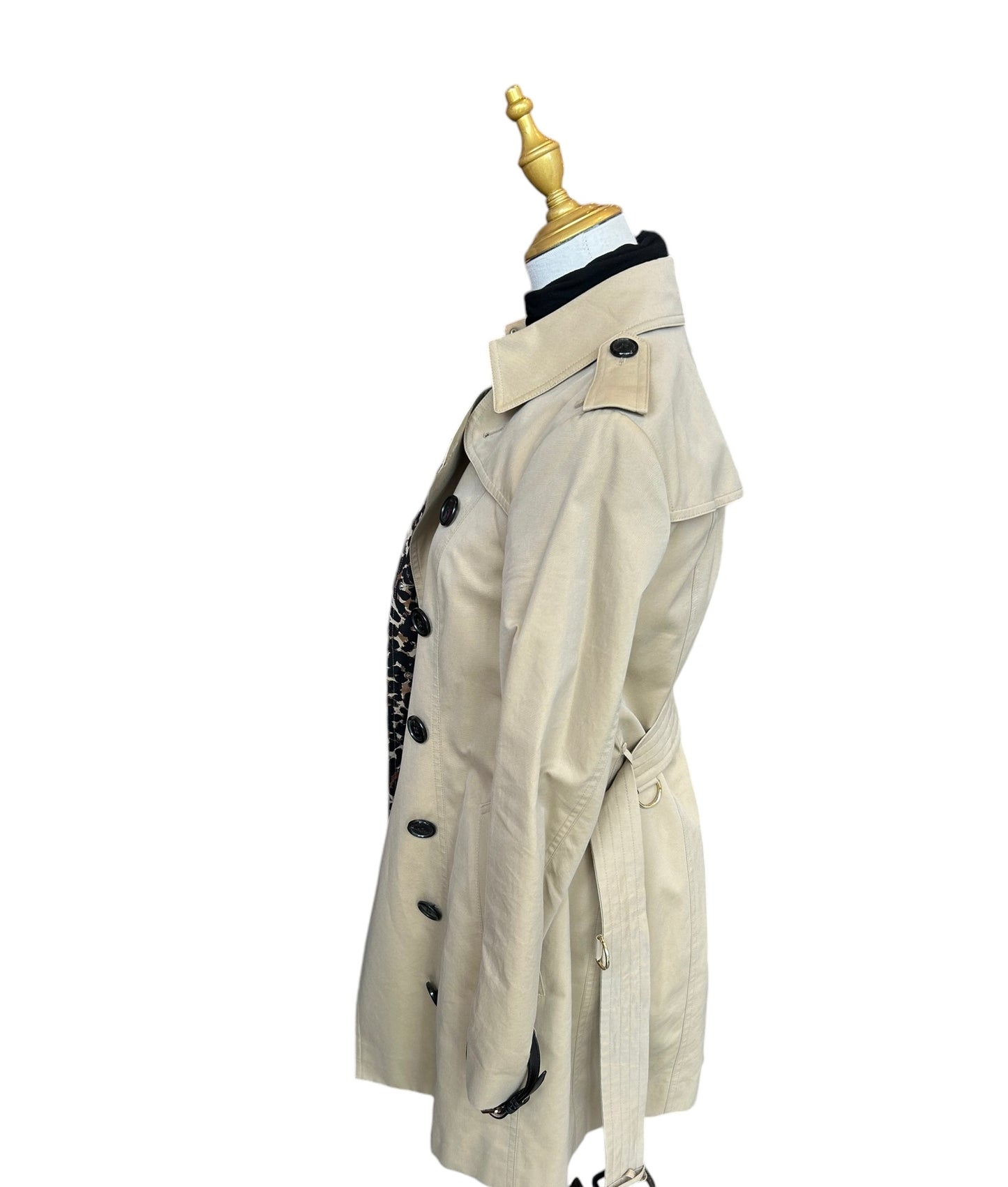 BURBERRY Ivybridge Trench Coat - Size 6