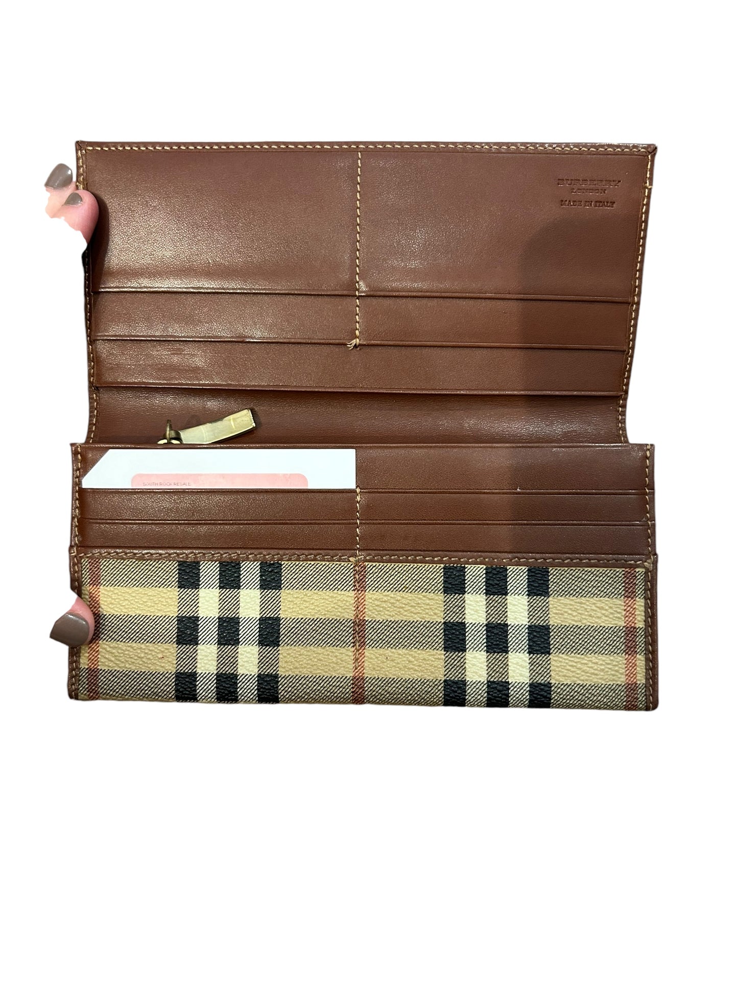 BURBERRY Nova Check Wallet