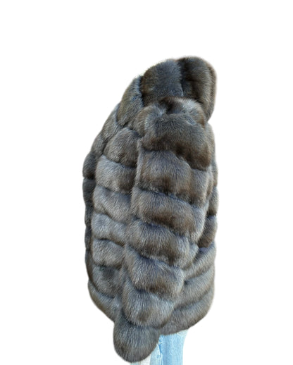 Sable Fur Coat - Size S