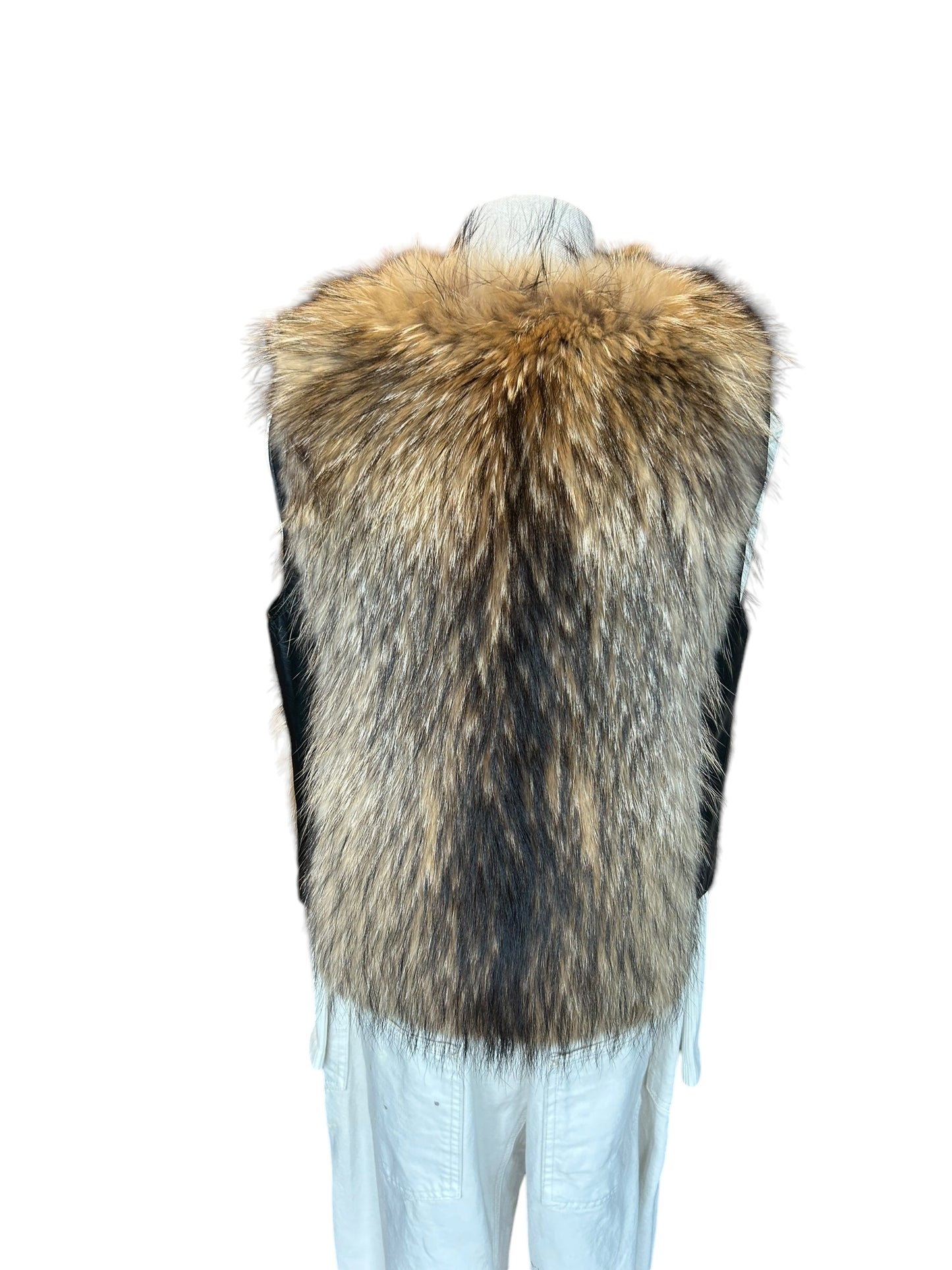 ADRIENNE LANDEAU Fur Vest - Size Small