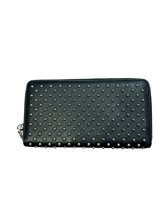 NEW - ALEXANDER MCQUEEN Studded Continental Wallet