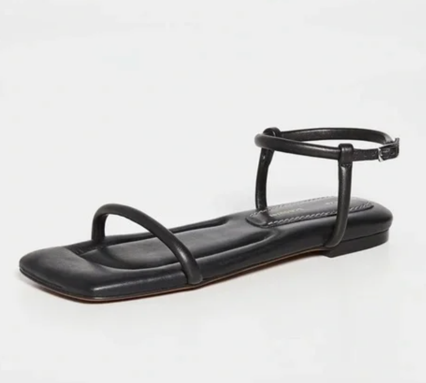 PROENZA SCHOULER Strappy Black Sandal size - 7.5