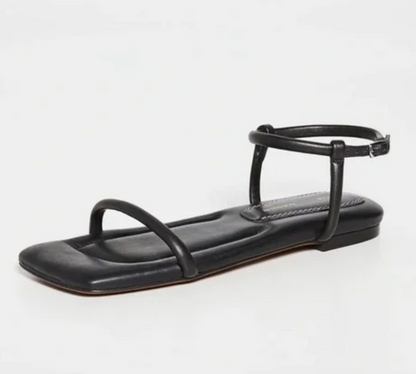 PROENZA SCHOULER Strappy Black Sandal size - 7.5