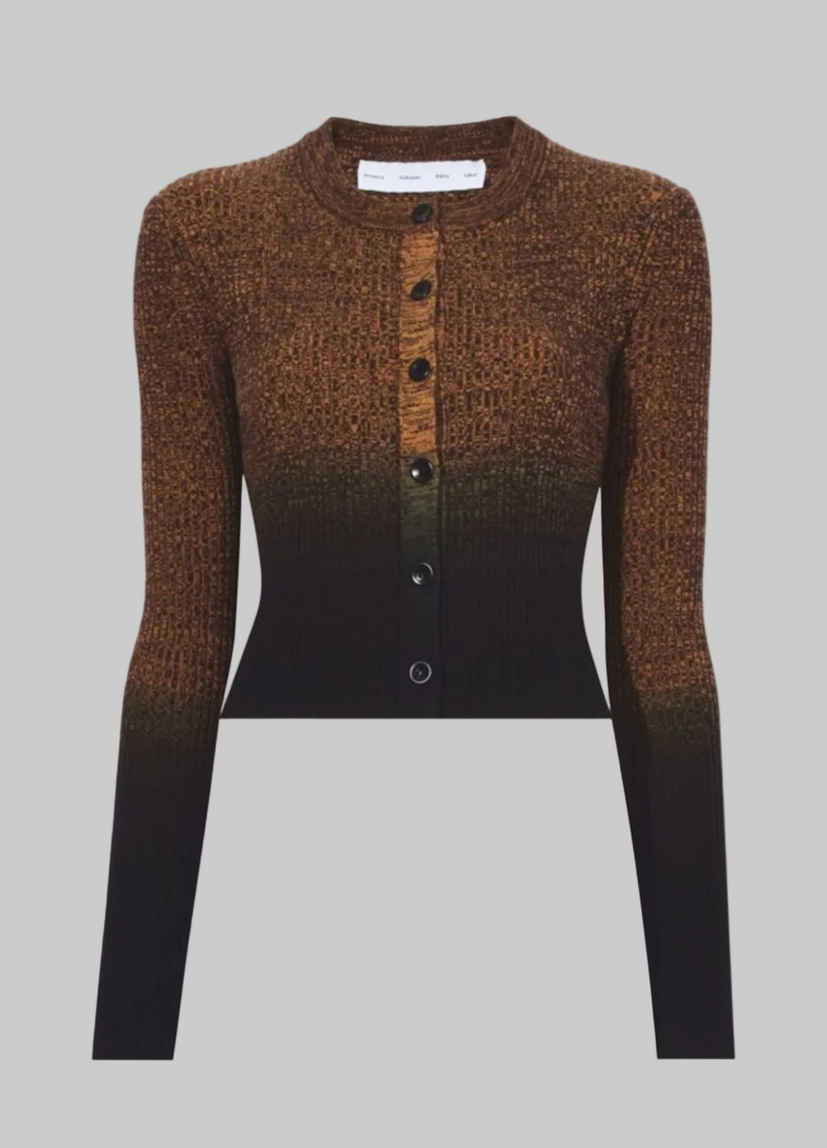 PROENZA SCHOULER Ombré Ribbed Cardigan - Size M
