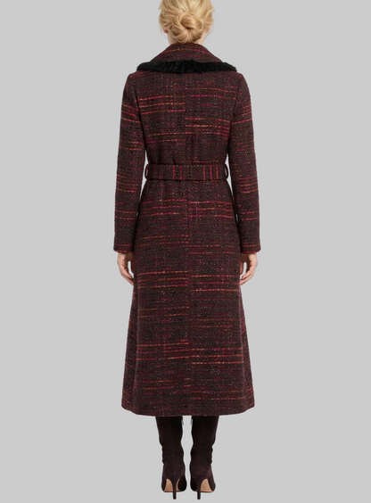 KATE SPADE Tweed Trench Coat - Size 8